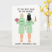 Loving Mothers Celebration Card カード (黄色い花)