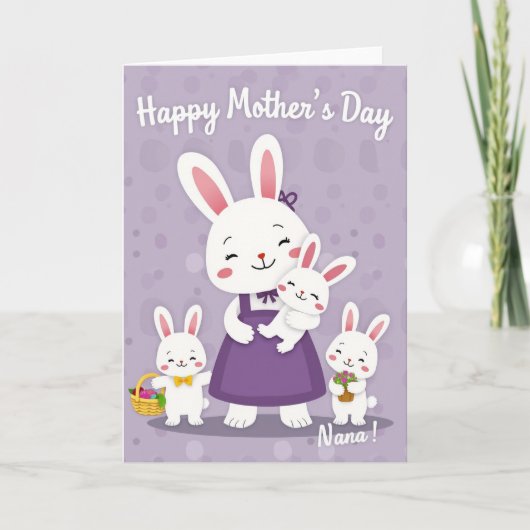 Loving Mothers Day Scene Card カード (正面)
