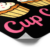 Loving My New Cup Cakes - Funny Cosmetic Surgery H ポスター (角)