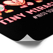 Loving On Tiny Miracles Nicu Squad Valentines Neon ポスター (角)