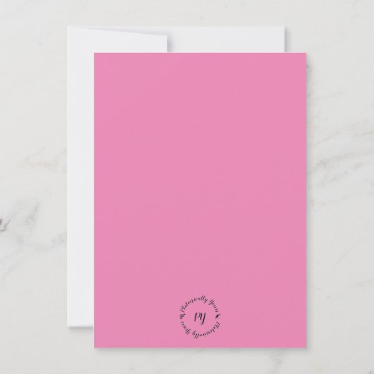 Loving Self Flat Greeting Card (裏面)
