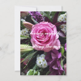 Loving Self Flat Greeting Card