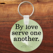 Loving Service Galatians 5-13 キーホルダー (正面)
