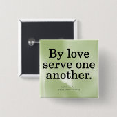 Loving Service Galatians 5-13 缶バッジ (正面&裏面)