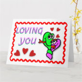 Loving You  カード (黄色い花)