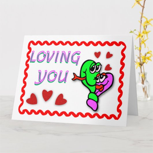 Loving You  カード (黄色い花)