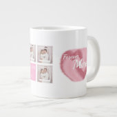 Loving You for X Years Forever Mine Specialty Mug ジャンボコーヒーマグカップ (正面右)