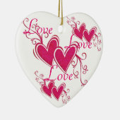 Loving You Gift Collectionセラミックオーナメント セラミックオーナメント (右)