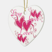 Loving You Gift Collectionセラミックオーナメント セラミックオーナメント (左)