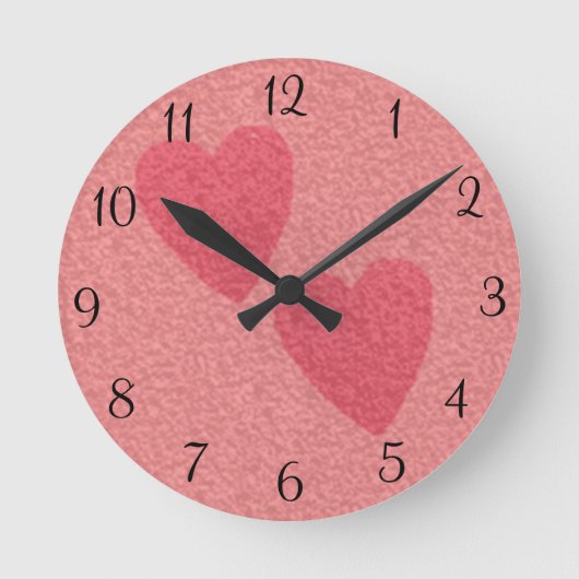 Loving You Gift Collection ラウンド壁時計 (正面)