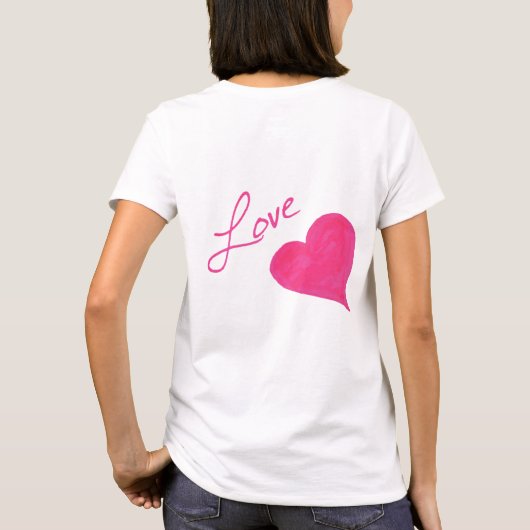 Loving You Gift Collection Tシャツ (裏面)