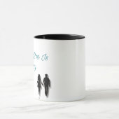 Loving You Is Easy – Romantic Love Quote Mug マグカップ (中央)