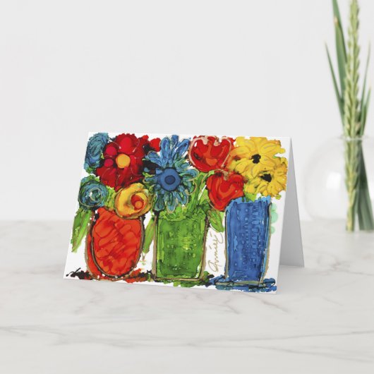 Lovitudeカー空白のド3の友素晴らし人 サンキューカード (正面)