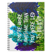 Lovitude Journal 「あなたはもっと素晴らし」 ノートブック (正面)