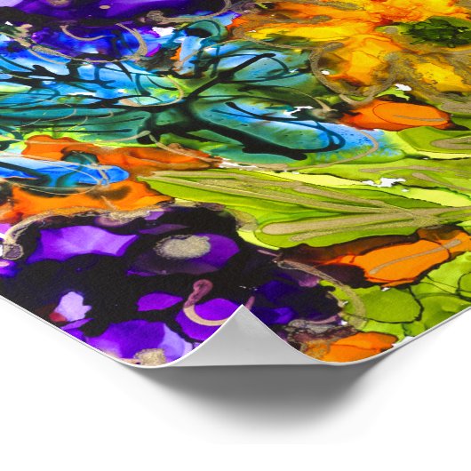 Lovitude Wall Canvas What's Below ポスター (角)