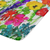 Lovitude Wildflowers Glass Cutting Board カッティングボード (角)