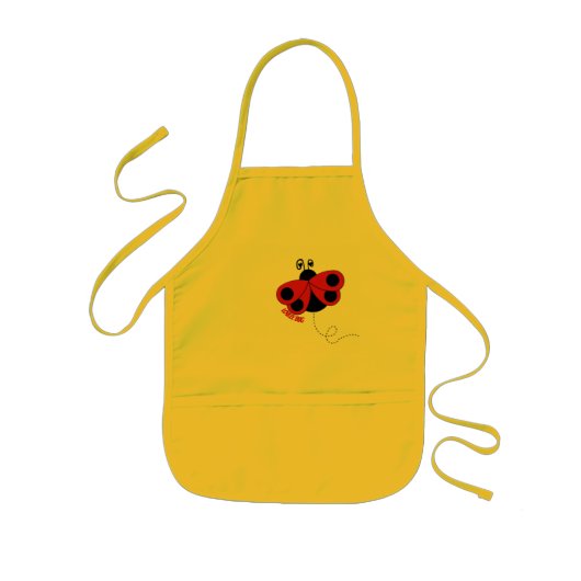 lovlee bug 子供用エプロン (正面)