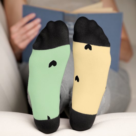 lovlee bug two-tone ソックス (底面)
