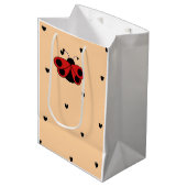 lovlee bug two-tone ミディアムペーパーバッグ (正面アングル)