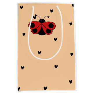 lovlee bug two-tone ミディアムペーパーバッグ