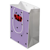 lovlee bug two-tone ミディアムペーパーバッグ (裏面アングル)