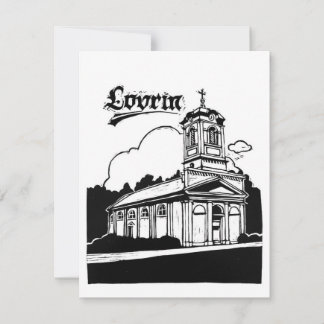 Lovrinの教会リノカット 出欠カード