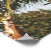 LOW-ANGLE PHOTOGRAPHY OF GREEN COCONUT TREES UNDER ポスター (角)