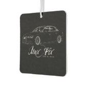 Low Car Audi MaxPix ORIGINAL Hart カーエアーフレッシュナー (左)