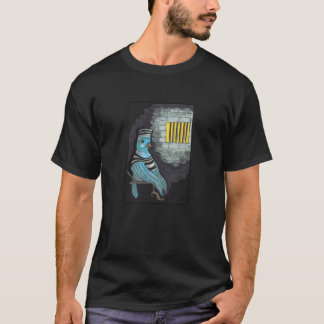 Low Down And Blue - 檻の中のブルーバード Tシャツ