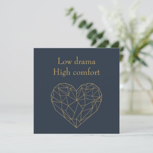 Low Drama High Comfort シーズンカード (スタンド正面)