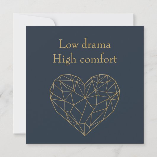Low Drama High Comfort シーズンカード (正面)