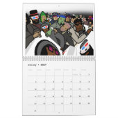 Low Effort Punksカレンダー2024 カレンダー (1月 2027)