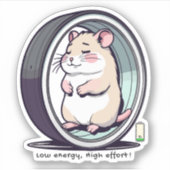 Low Energy High Effort 〜共感できる日常〜 シール (正面)