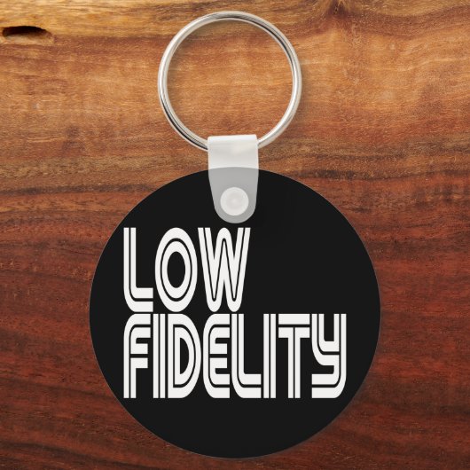 Low Fidelity キーホルダー (正面)