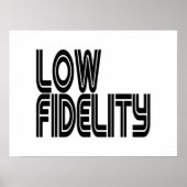 Low Fidelity ポスター (正面)