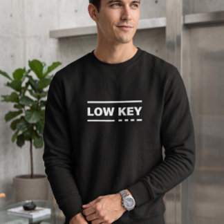Low Key Minimalist Crewneck Sweatshirt | モダン スウェットシャツ