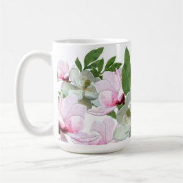 Low Poly Dogwood Coffee Mug コーヒーマグカップ