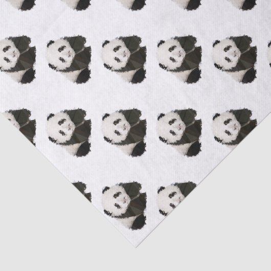Low Poly Panda 薄葉紙 (詳細)