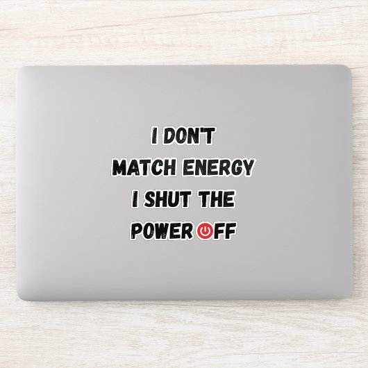 Low Social Battery シール (コンピューター)