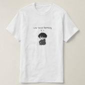 Low Social Battery Relatable Chibi Boy Tシャツ (デザイン正面)