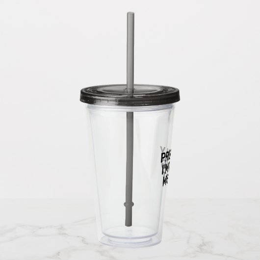 Low Stakes Hero: "I'm Probably Doing My Best" アクリルタンブラー (右)