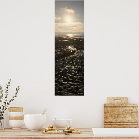 Low Tide at La Jolla ポスター (キッチン)