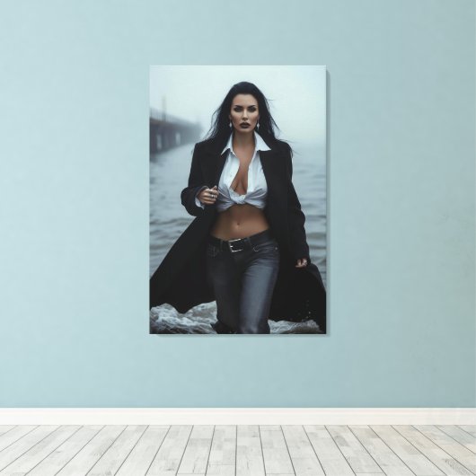 Low Tide Authority キャンバスプリント (インサイチュ (ウッドフロア))