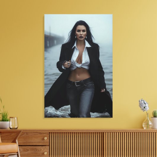 Low Tide Authority キャンバスプリント (インサイチュ (リビング))