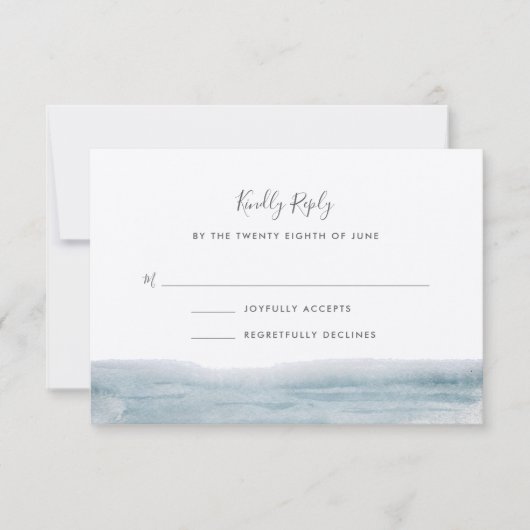 Low Tide RSVPカード (正面)