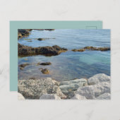 Low Tide Translucent Atlantic Waterの写真 ポストカード (正面/裏面)