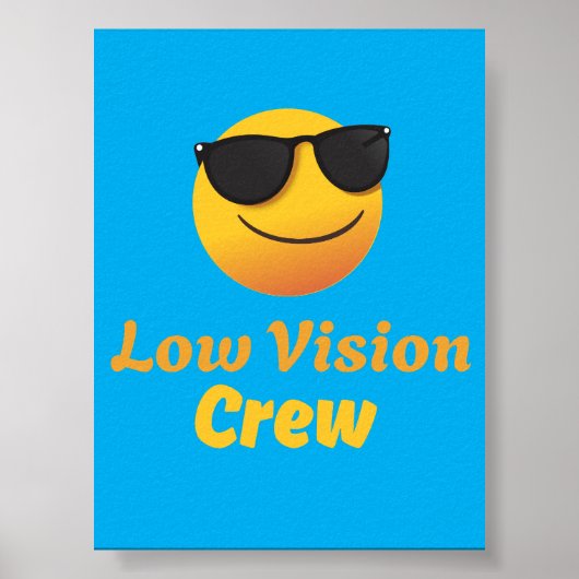 Low Vision Crew ポスター (正面)