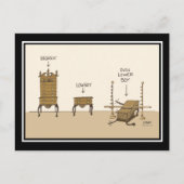 Lowboyの漫画の郵便はがき ポストカード (正面)