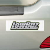 LowBuzのバンパーステッカー バンパーステッカー (車上)