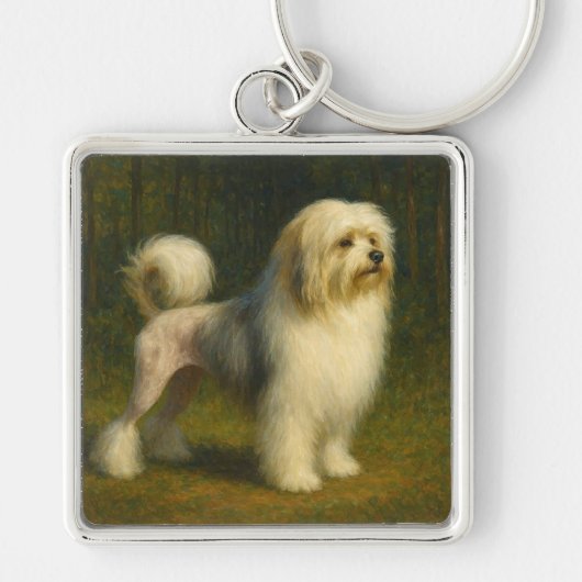 Lowchen キーホルダー (正面)